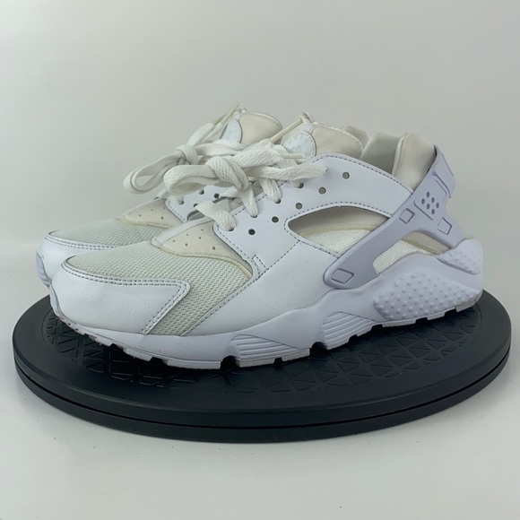 Nike Shoes - Nike Air Huarache Run GS White Running Shoes 654275-110 Women's Size 8.5 (7Y)